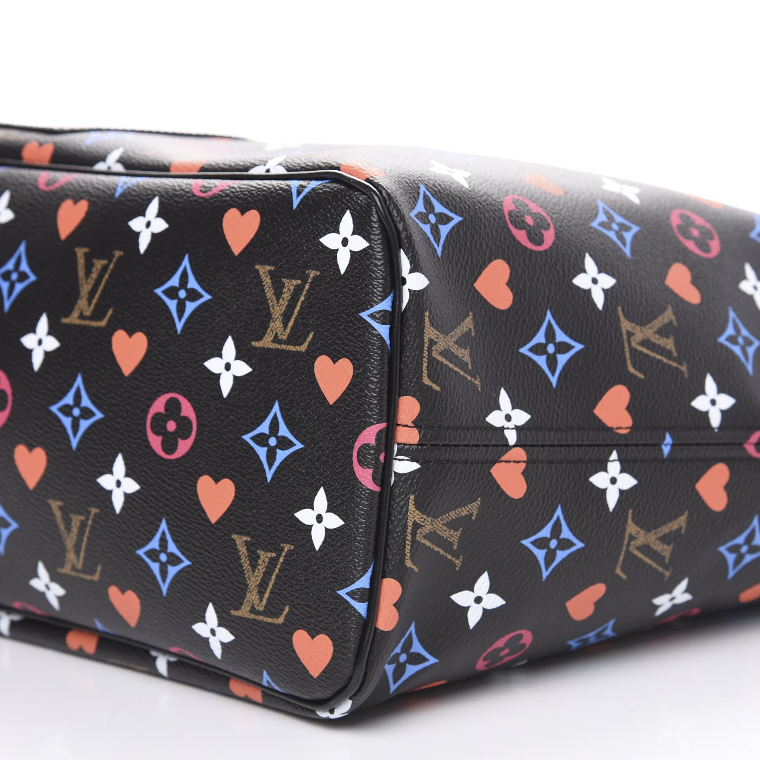 Louis Vuitton Game On Neverfull MM Black 8 of 9
