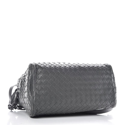 Bottega Veneta Nappa Intrecciato Mini Boston Light Grey 5 of 12