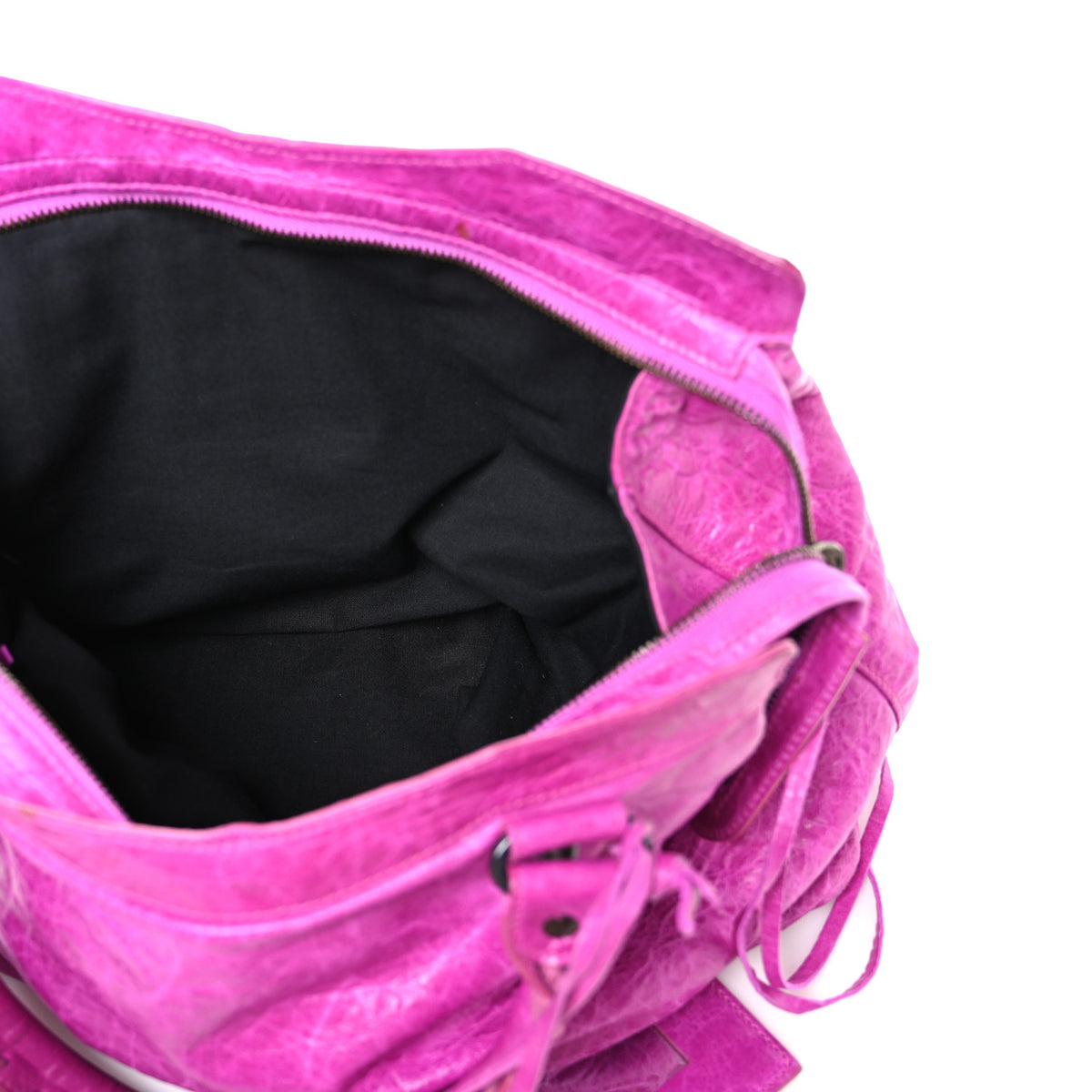 Balenciaga Agneau Classic Hardware Step Magenta 6 of 11