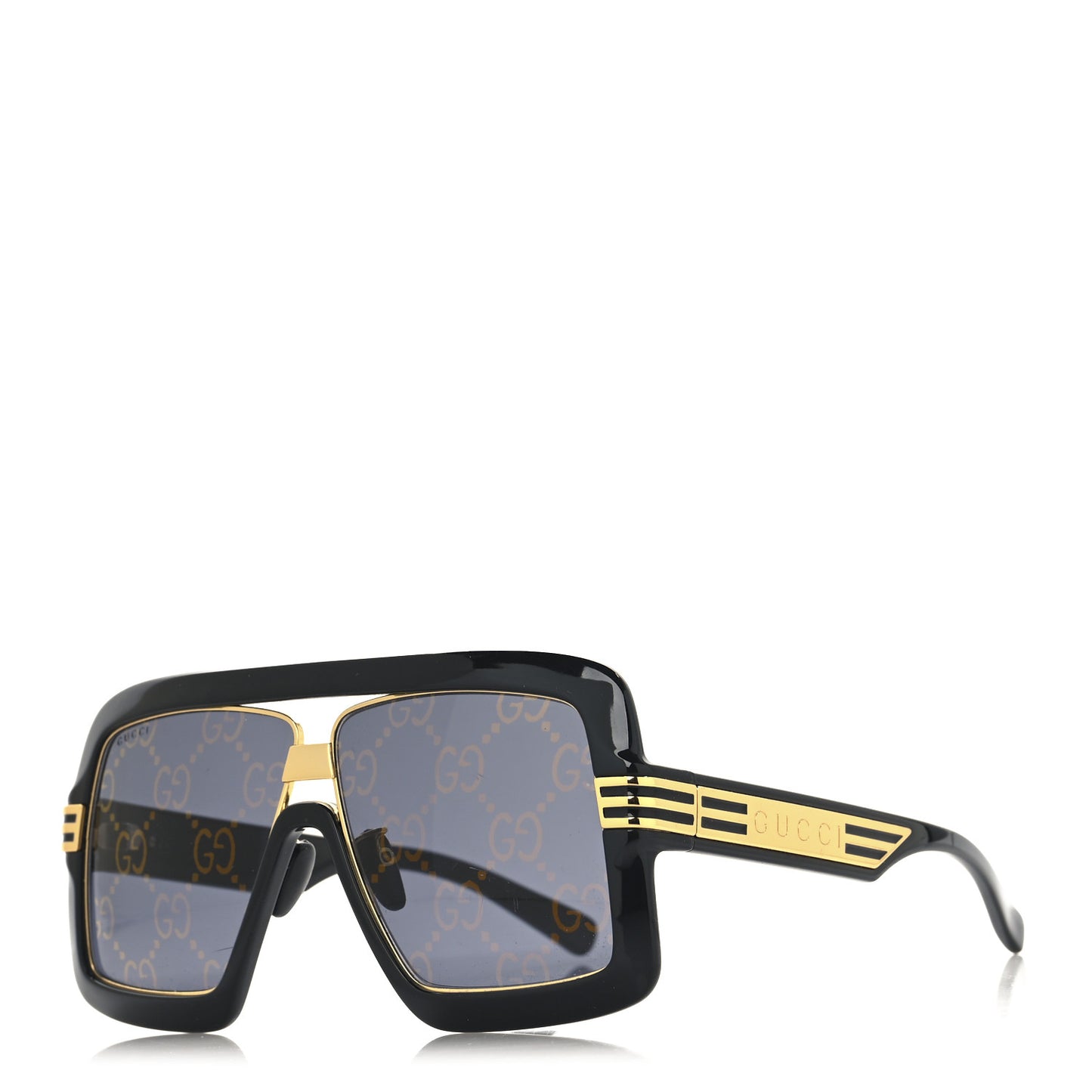 Acetate Shield GG0900S Sunglasses Black