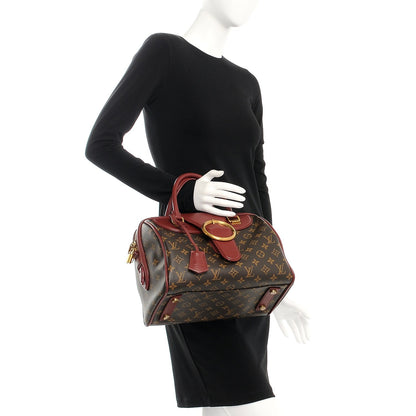 Louis Vuitton Monogram Golden Arrow Speedy Burgundy 2 of 10