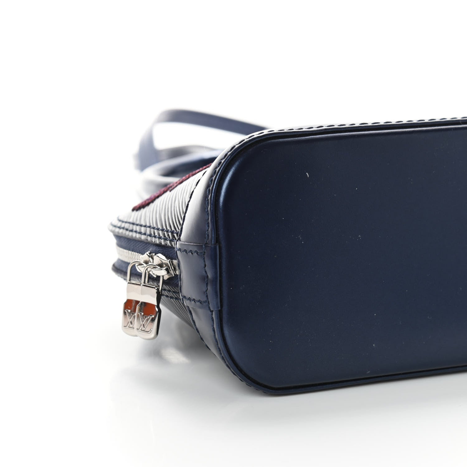 Louis Vuitton Epi Sequins Flame Alma Nano Blue Nuit 7 of 10
