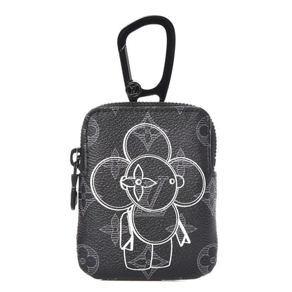 Louis Vuitton Monogram Eclipse Vivienne Zipper Key Ring 1 of 5