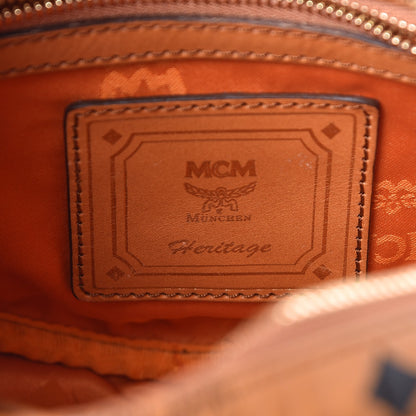MCM Visetos Medium Heritage Tambourine Cognac 6 of 14