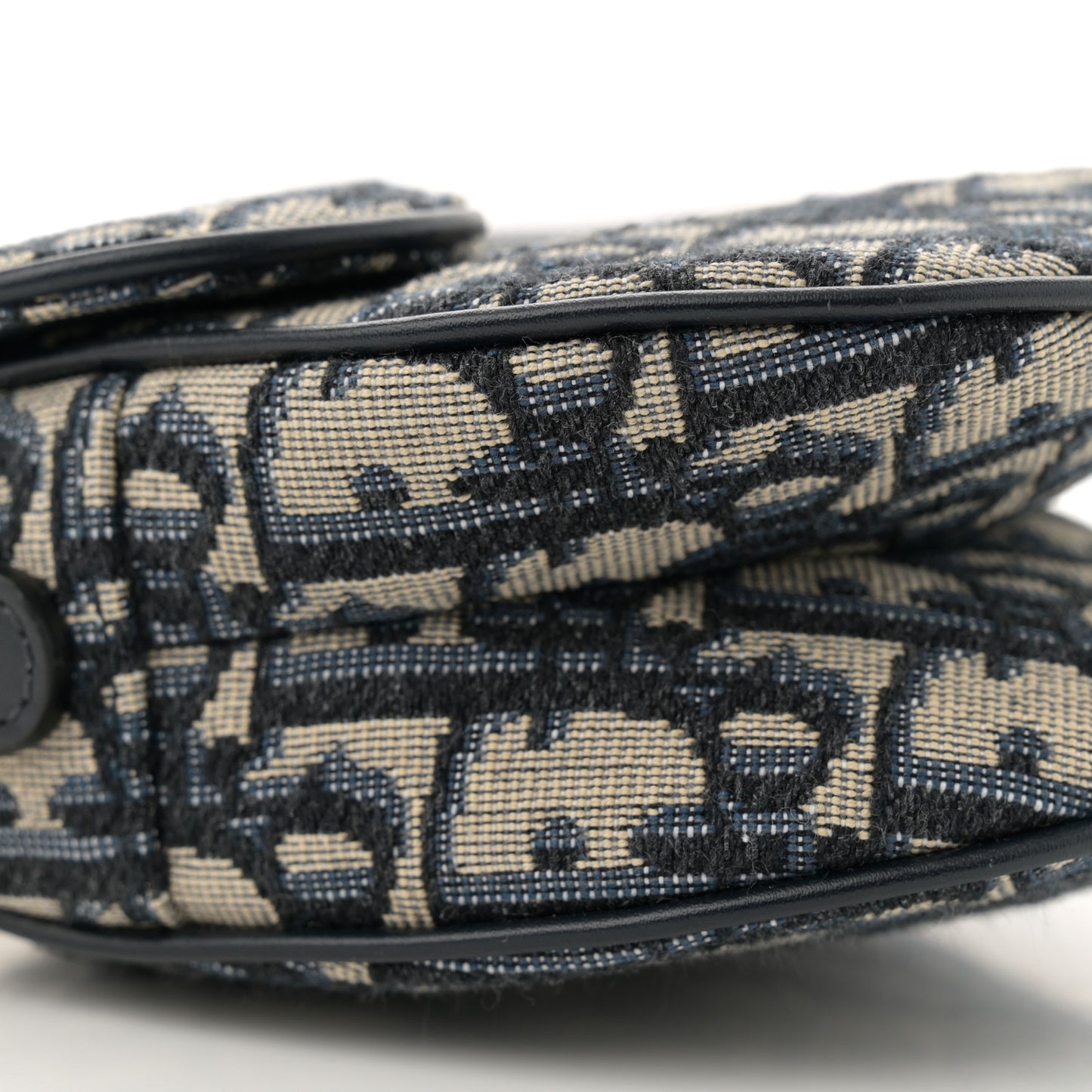 Oblique Mini Saddle Bag Blue
