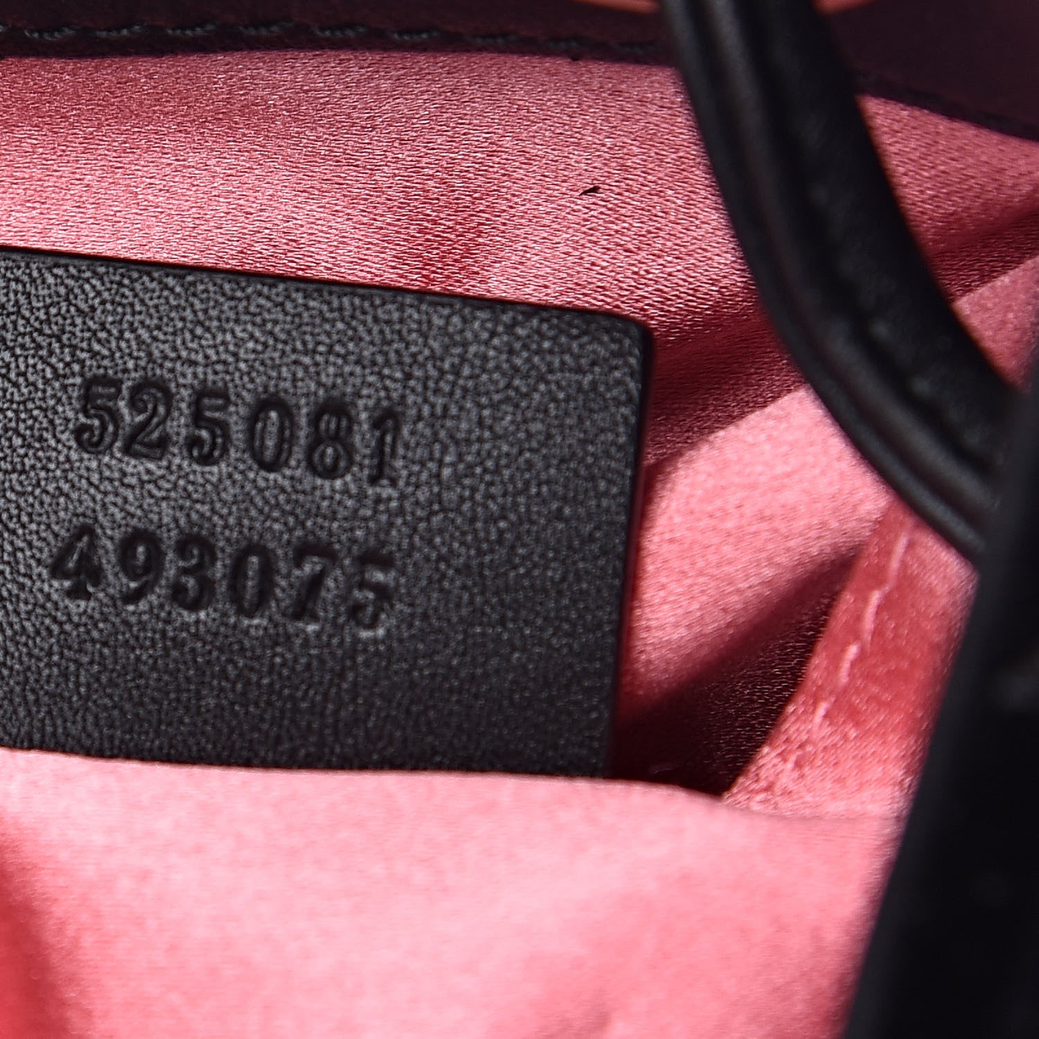 Gucci Velvet Matelasse GG Marmont Bucket Bag Black 7 of 9