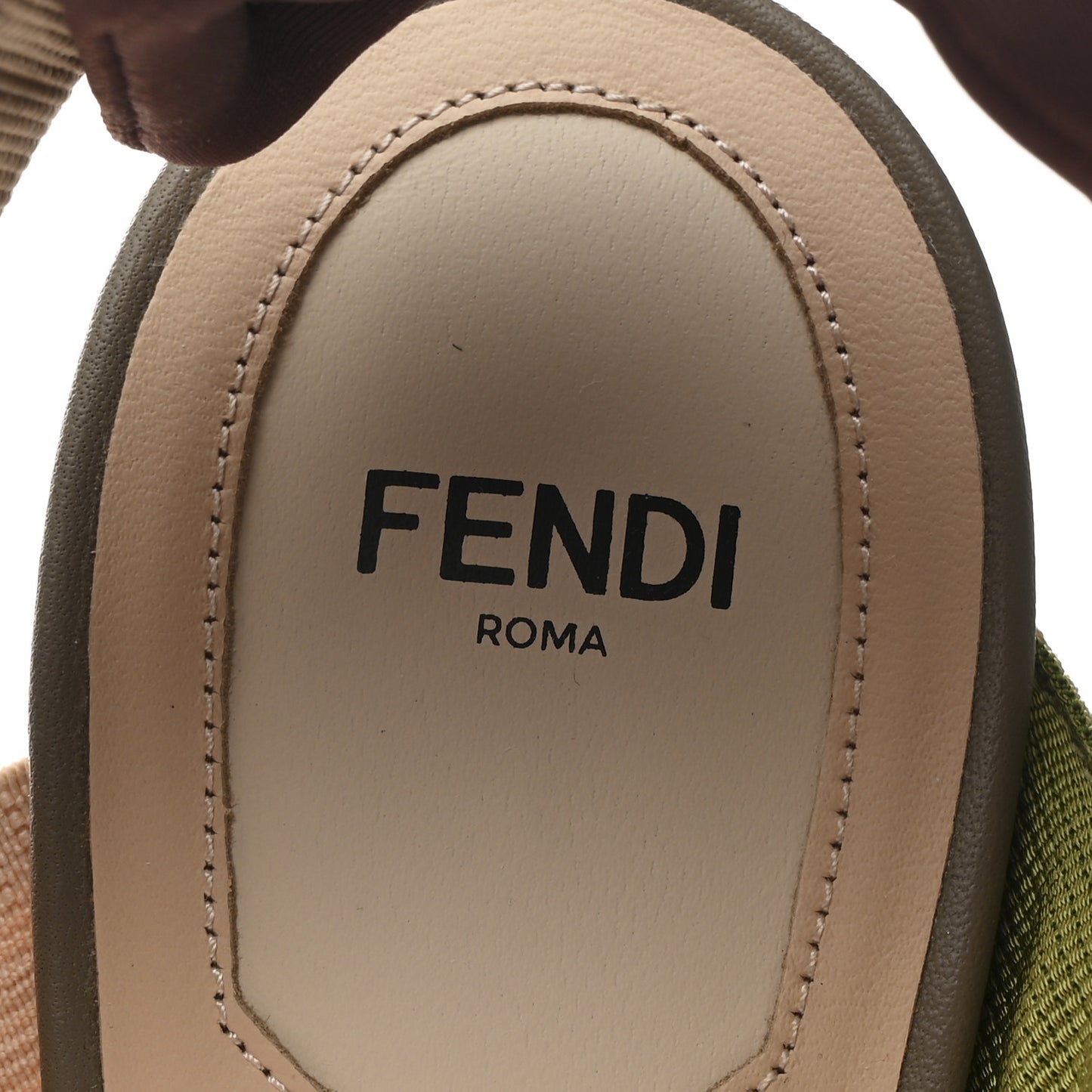 Mesh Vitello FF Colibri 100mm Slingback Pumps 39 Rose Multicoor
