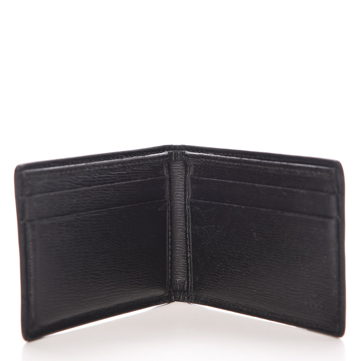 Gucci Calfskin Tiger Bi-Fold Wallet Black 5 of 8