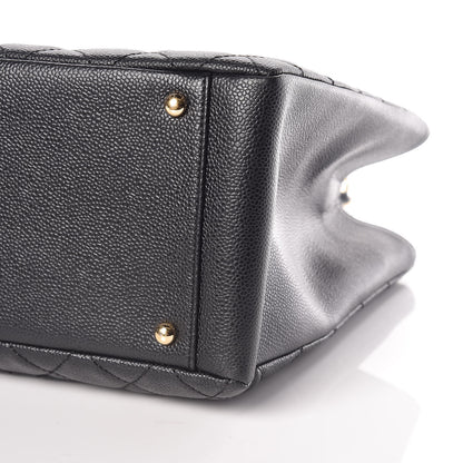 Chanel Caviar Quilted XL Grand Shopping Tote GST Black 9 of 9