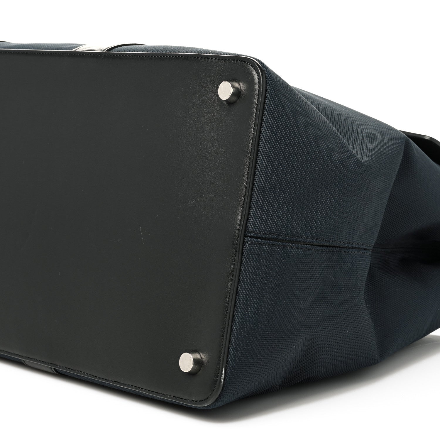 Mulberry Nylon Calfskin Bayswater Holdall Midnight Black 8 of 10
