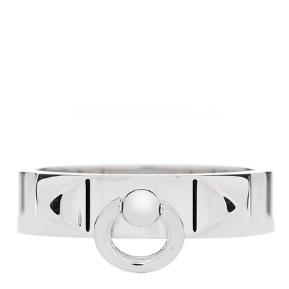 Hermes Sterling Silver PM Collier De Chien Ring 56 7.75 1 of 4