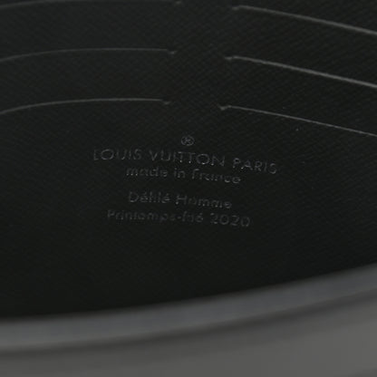 Louis Vuitton Monogram Eclipse Folia Pochette Voyage MM 6 of 6