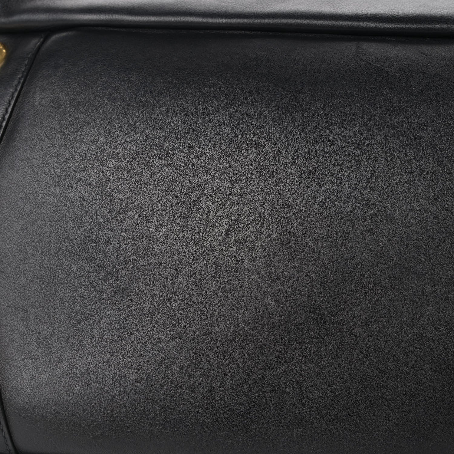 Prada Soft Calf Chain Tote Black 11 of 14