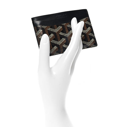 Goyard Goyardine Saint Sulpice Card Holder Black 2 of 6