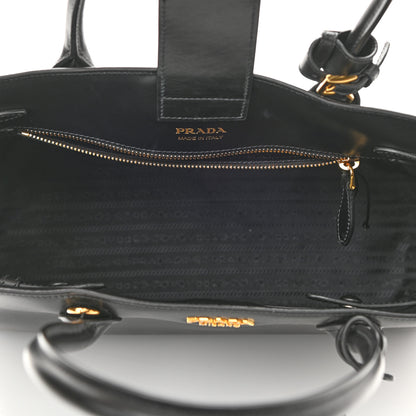 Prada City Calfskin Medium Bibliotheque Tote Black 5 of 8