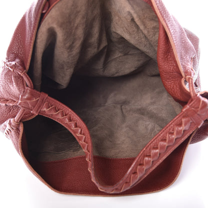 Bottega Veneta Washed Cervo Deerskin Large Hobo Brique 5 of 21
