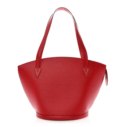 Louis Vuitton Epi Saint Jacques GM Castillan Red 1 of 14