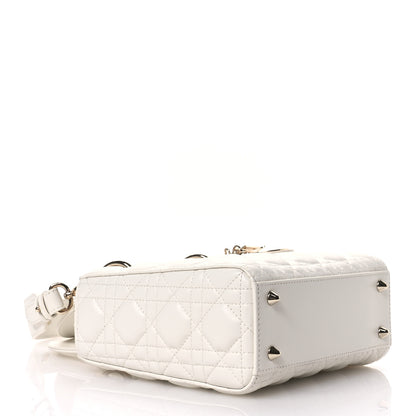 Christian Dior Lambskin Cannage Small My ABCDior Lady Dior Latte 4 of 10