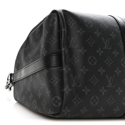 Louis Vuitton Monogram Eclipse Keepall Bandouliere 45 8 of 9