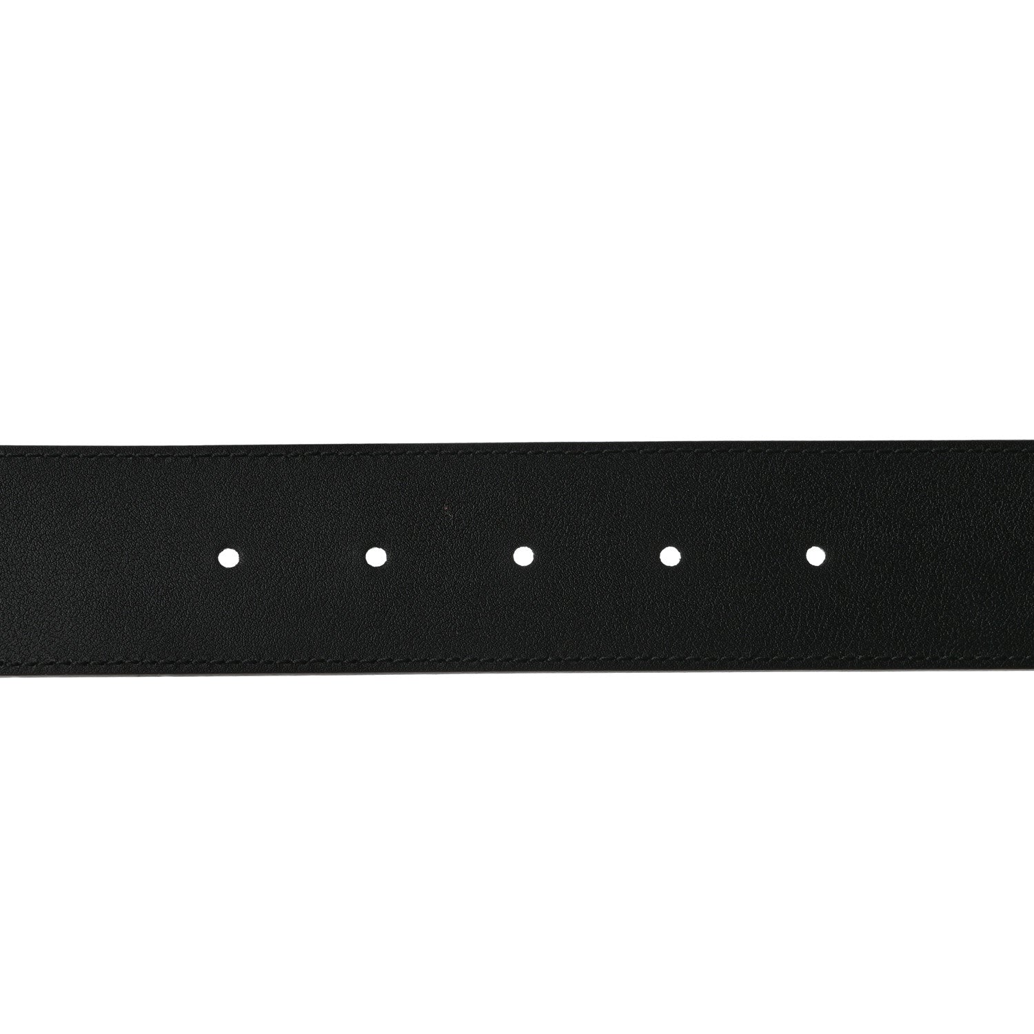 Gucci Calfskin Double G 40mm Belt 75 30 Black 4 of 5