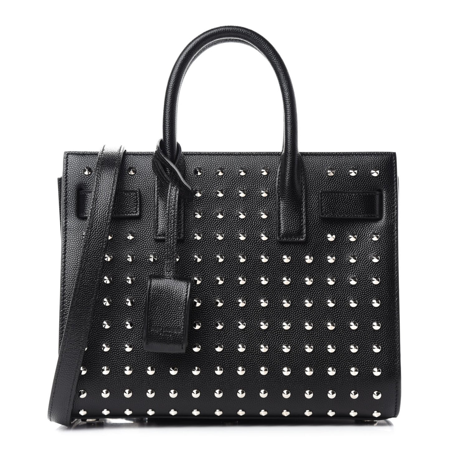 Grain De Poudre Studded Nano Sac De Jour Black