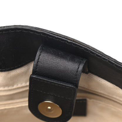 Gucci Guccissima Medium Sukey Top Handle Tote Black 14 of 17