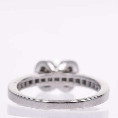 Tiffany Platinum Diamond Round Brilliant .54 Ct. Ribbon Engagement Ring 51.9 6 4 of 6