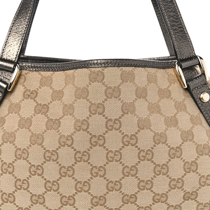Gucci Monogram Medium Abbey Shoulder Bag Pewter 8 of 10