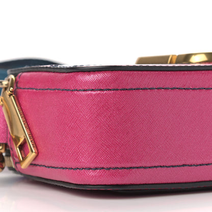 Marc Jacobs Calfskin Glitter Small Snapshot Camera Bag Pink Multicolor 5 of 10