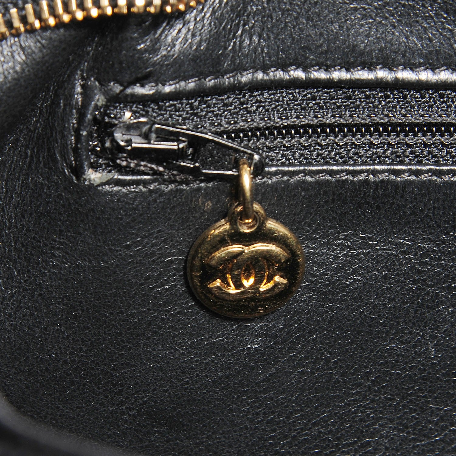 Chanel Caviar Quilted Medallion Tote Black 7 of 8