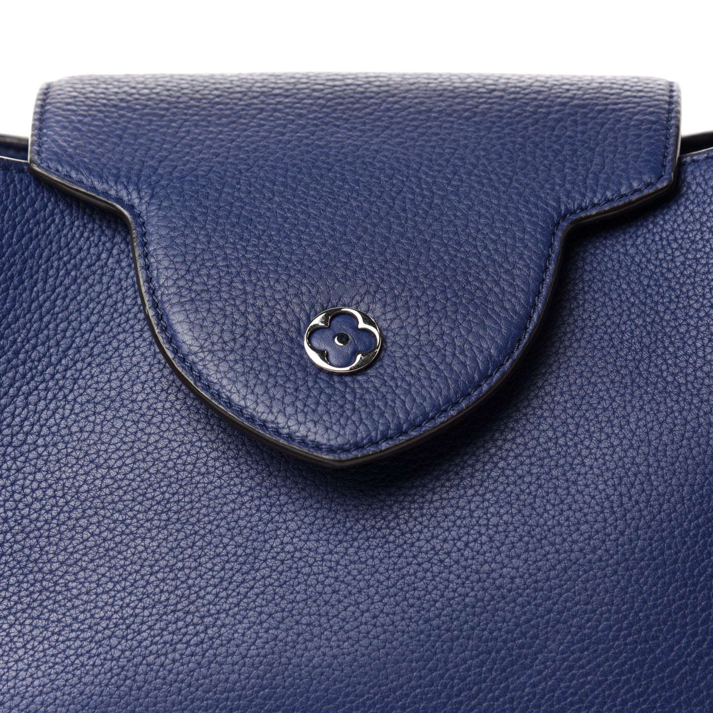 Taurillon Capucines MM Indigo