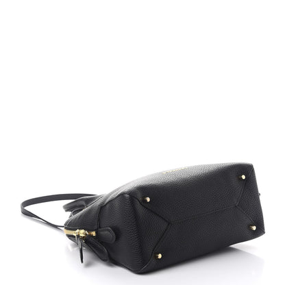 Burberry London Grainy Calfskin Small Greenwood Bowling Bag Black 4 of 9