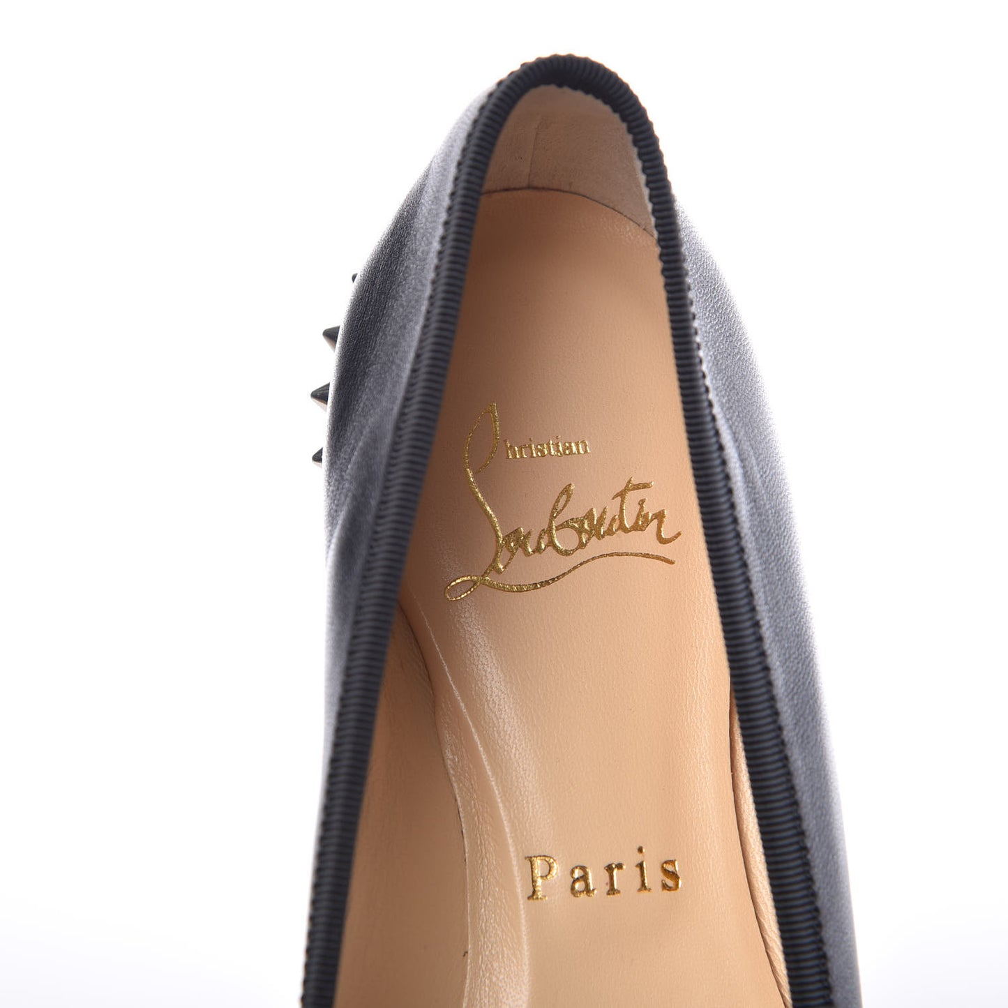 Shiny Nappa La Massine Flats 37 Black