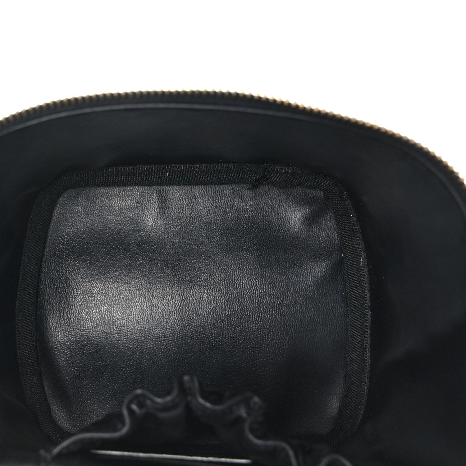 Chanel Lambskin Vanity Cosmetic Bag Black 6 of 12