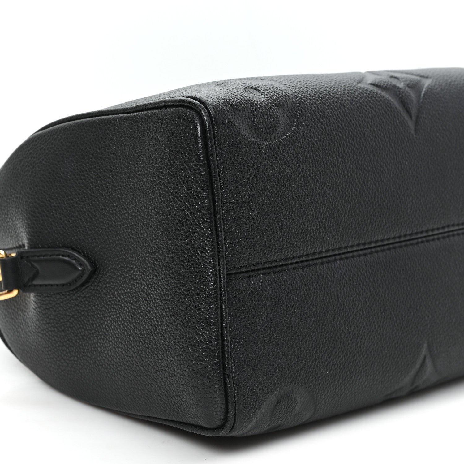 Louis Vuitton Empreinte Monogram Giant Speedy Bandouliere 25 Black 9 of 10