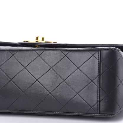Chanel Lambskin Quilted XL Jumbo Single Flap Black 11 of 12