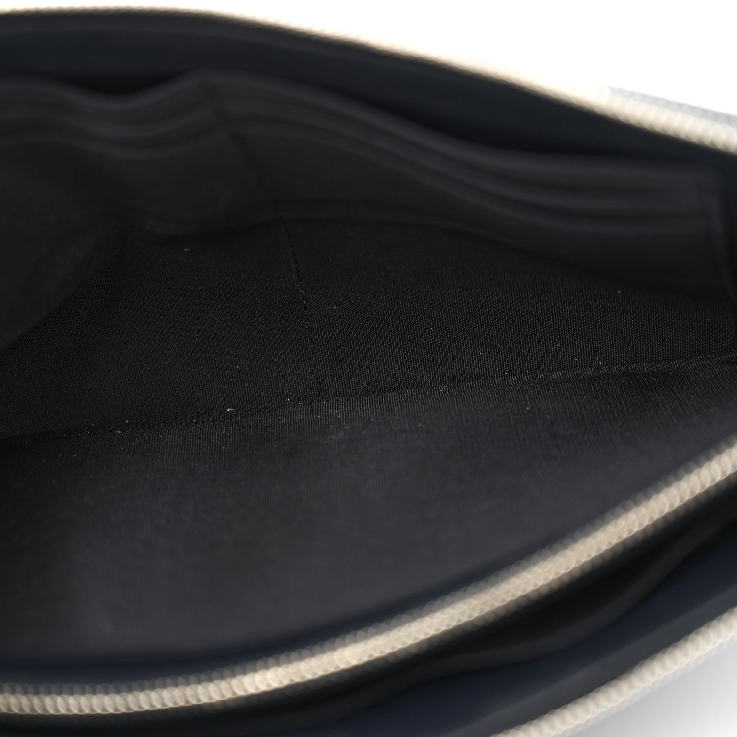 Chanel Denim Small Deauville Zipped Pouch Dark Blue 5 of 12
