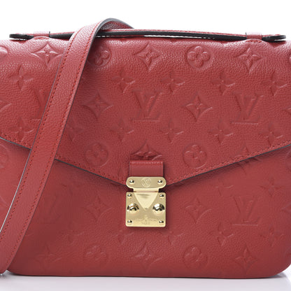 Louis Vuitton Empreinte Pochette Metis Cherry 9 of 14