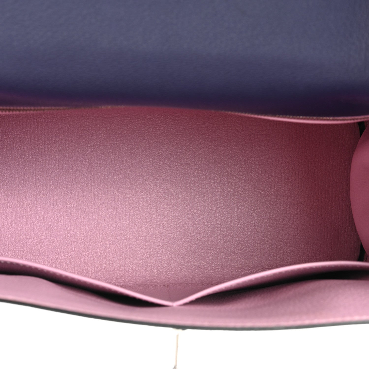Hermes Evercolor Verso Kelly Retourne 28 Bleu Encre Mauve Sylvestre 5 of 13