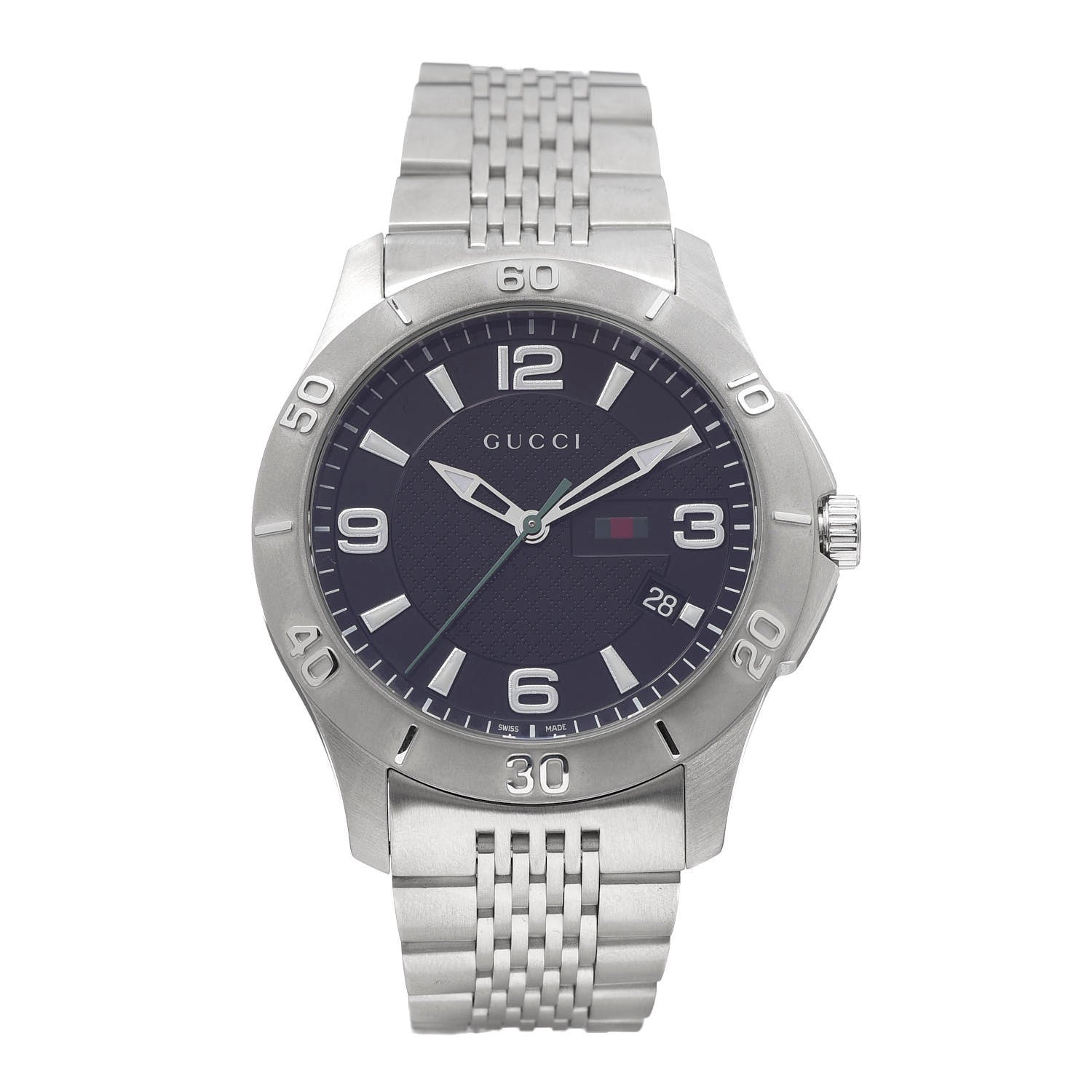 Gucci Stainless Steel 45mm G-Timeless Quartz Watch Black 1 of 7