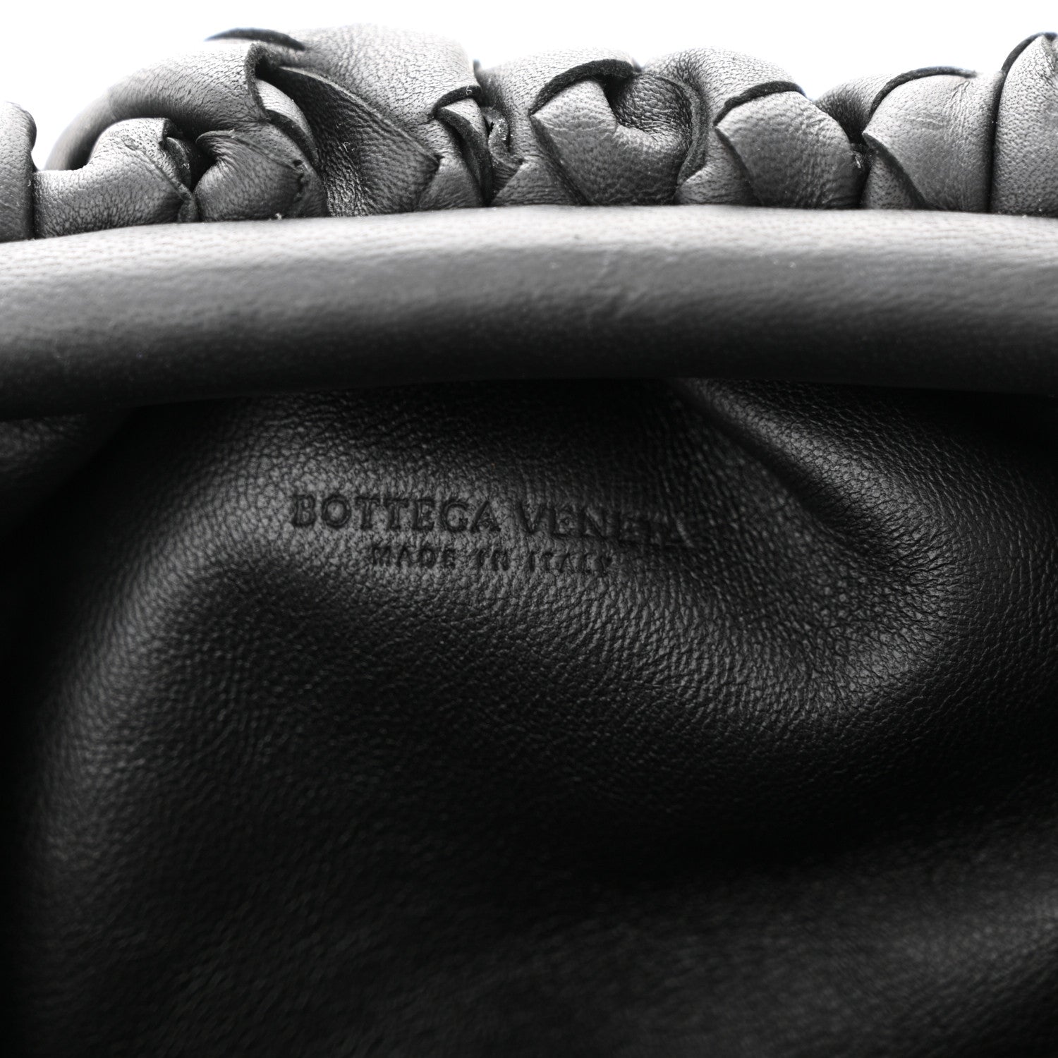 Bottega Veneta Nappa Intrecciato The Mini Pouch Black 6 of 10