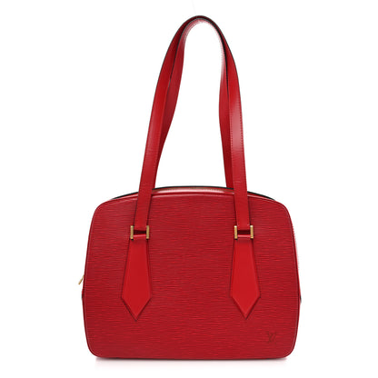 Louis Vuitton Epi Voltaire Castillan Red 1 of 15