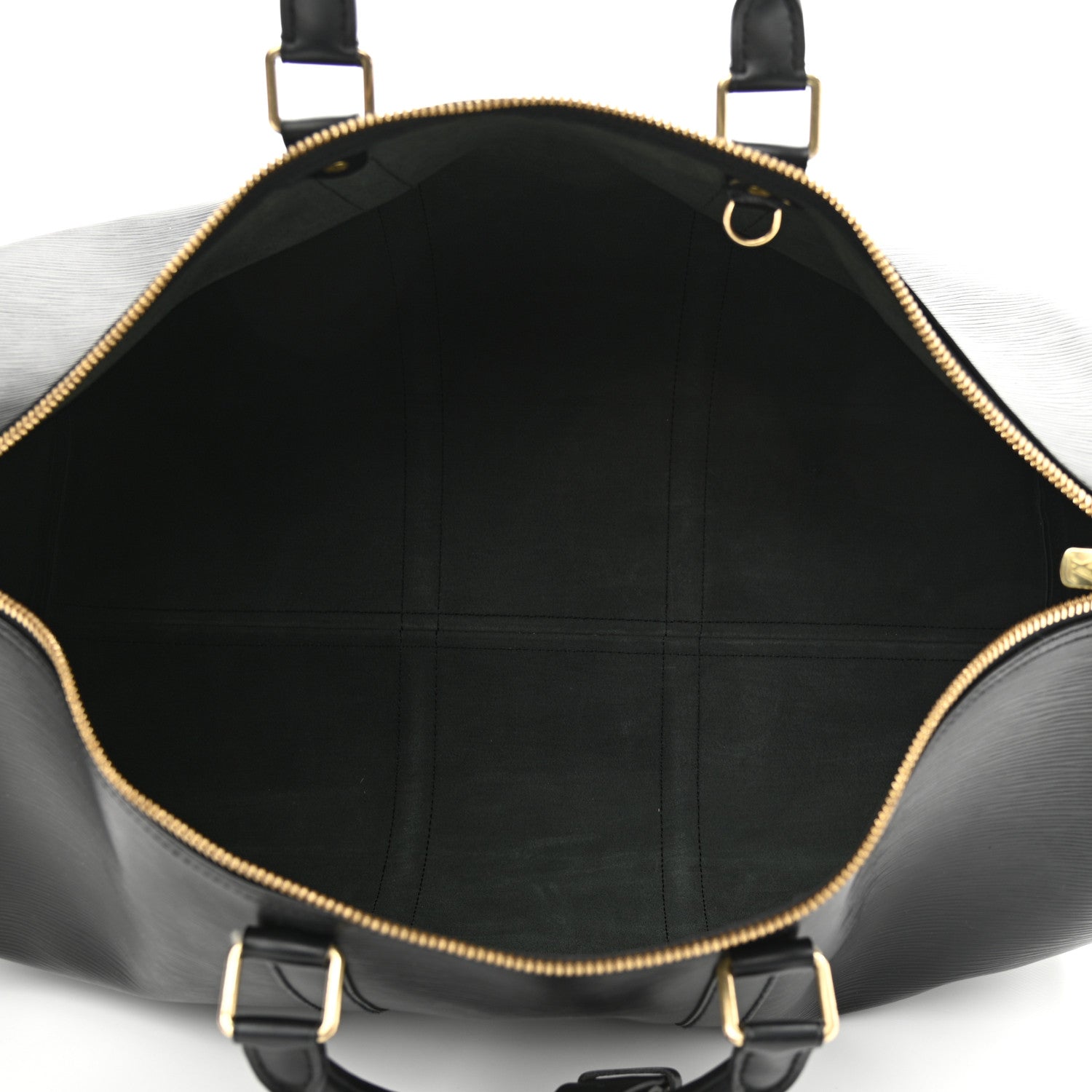 Louis Vuitton Epi Keepall 50 Black 5 of 13