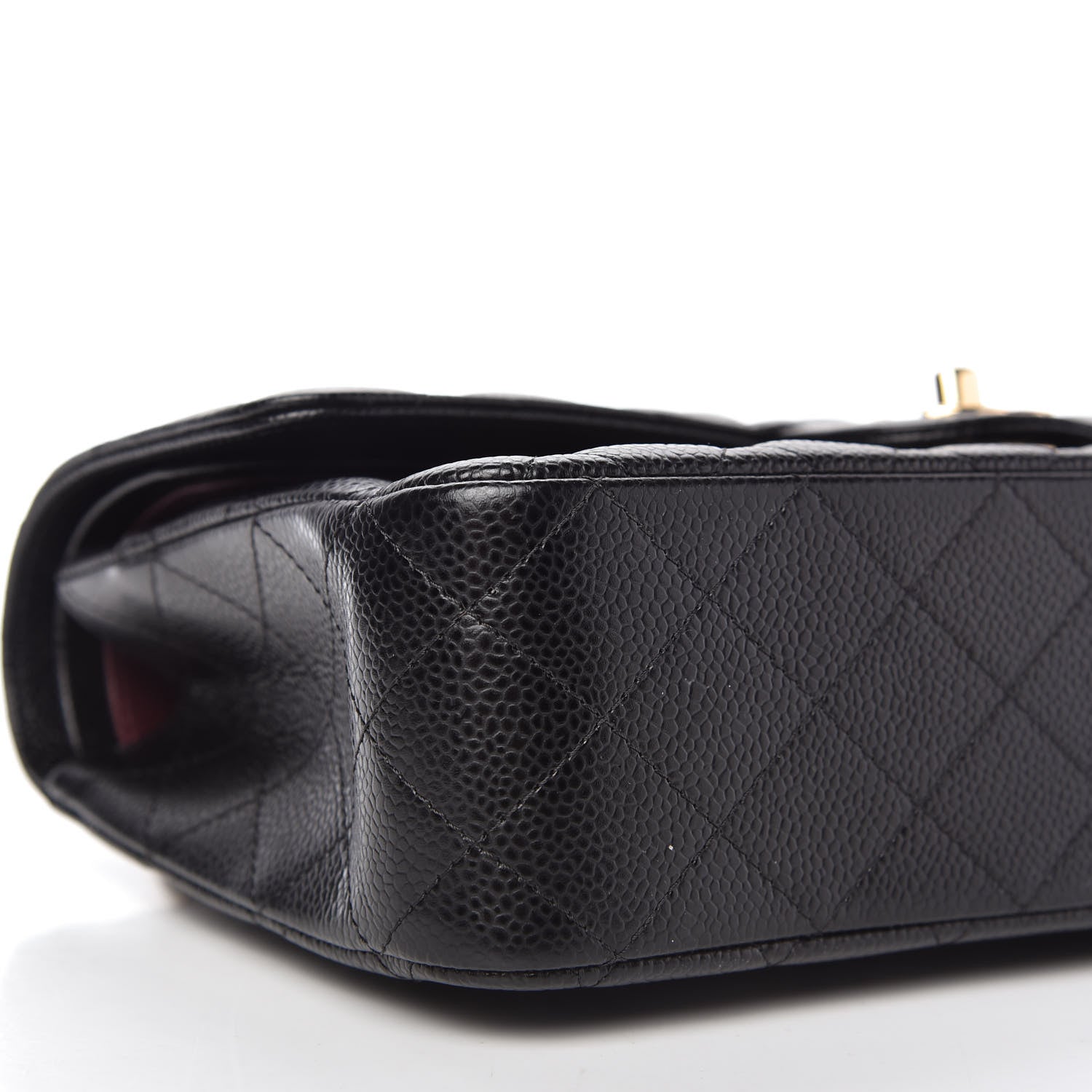 Chanel Caviar Quilted Medium Double Flap Black 6 of 11