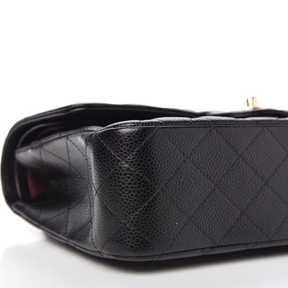 Chanel Caviar Quilted Medium Double Flap Black 6 of 11