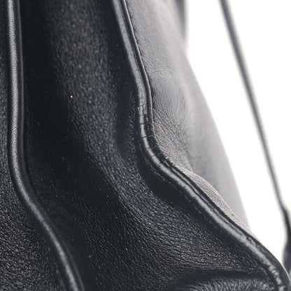 Saint Laurent Calfskin Small Sac De Jour Marine Black 9 of 9