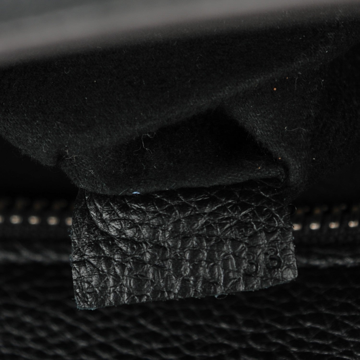 Celine Drummed Calfskin Mini Luggage Black 7 of 8
