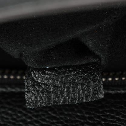 Celine Drummed Calfskin Mini Luggage Black 7 of 8