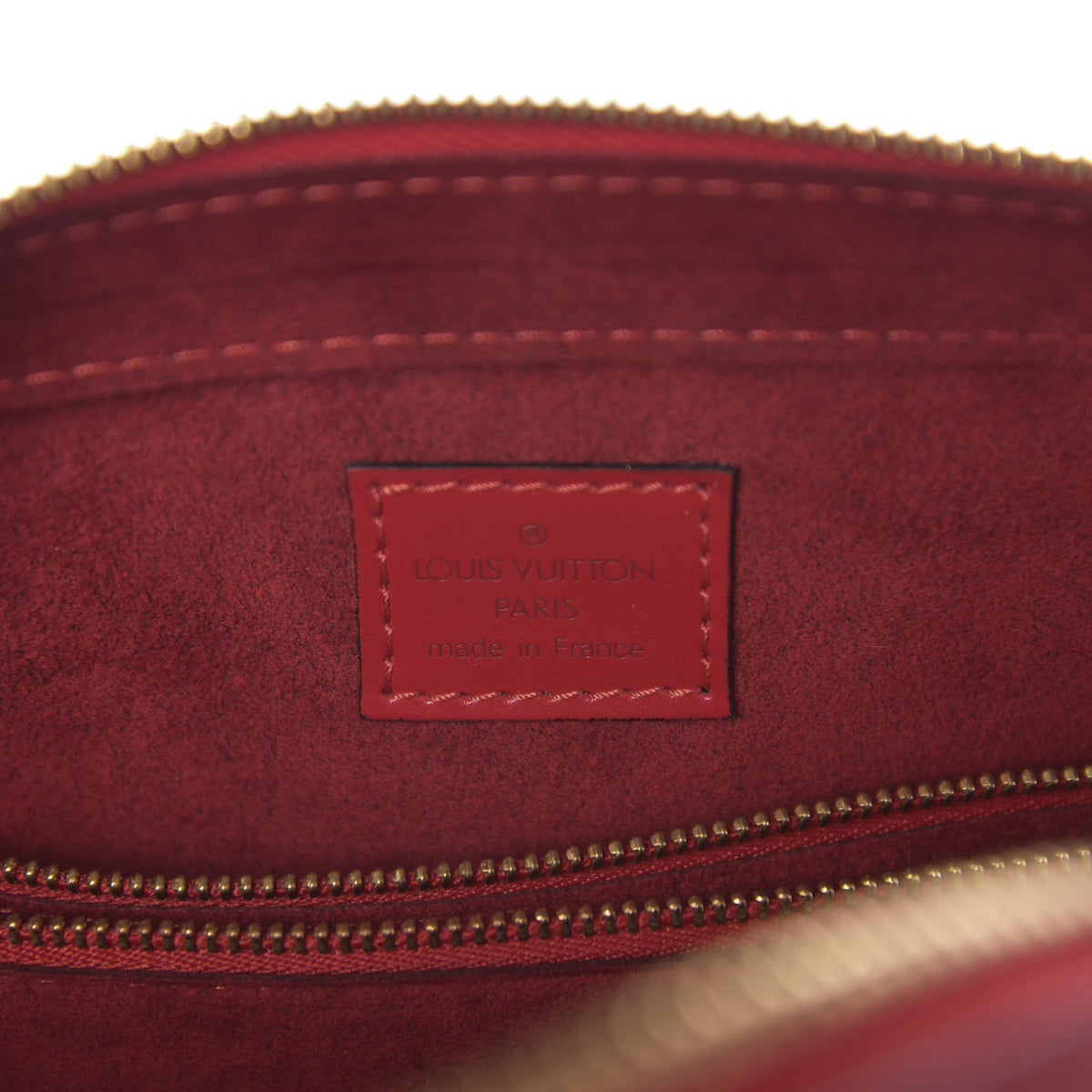 Louis Vuitton Epi Pont-Neuf Castillan Red 5 of 9