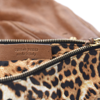 Saint Laurent Sheepskin Large Roady Hobo Brown 8 of 23